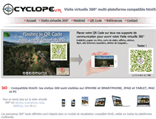 Tablet Screenshot of cyclopevr.com